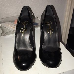 Jessica Simpson black heels size 5